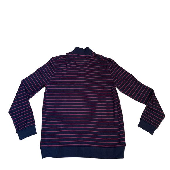 Jos. A. Bank 1905 Mens Sz L 1/4 Zip Comfort Stretch Tailored Fit Striped Sweater - Picture 14 of 14